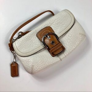 Coach Leather Wristlet